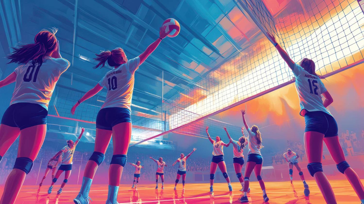 Join fantasy volleyball tournaments!